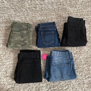 Lot of girls pants (size 12 & 14)